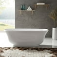 thumbnail image 1 of Augustus 67 Inch Acrylic Double Ended Freestanding Tub - No Faucet Drillings, 1 of 2