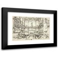 thumbnail image 1 of Augustus Charles Pugin 14x11 Black Modern Framed Museum Art Print Titled - Study for Whitehall Chapel, from Microcosm of London (C. 1809), 1 of 5