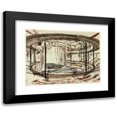 thumbnail image 1 of Augustus Charles Pugin 14x12 Black Modern Framed Museum Art Print Titled - Study for Sadlers Wells Theater (C. 1809), 1 of 5