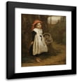 thumbnail image 1 of Augustus Edwin Mulready 15x17 Black Modern Framed Museum Art Print Titled - A Little Violet Seller (1877), 1 of 5