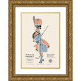 thumbnail image 1 of Augustus Jansson 18x24 Gold Ornate Framed and Double Matted Museum Art Print Titled - Queen City Ink, Ad. 24 (1890-1913), 1 of 4