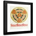 thumbnail image 1 of Augustus Pugin 19x24 Black Modern Framed Museum Art Print Titled - Emblem of the Most Holy Trinity (1846), 1 of 5