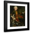 thumbnail image 1 of Augustyn Mirys 11x14 Black Modern Framed Museum Art Print Titled - Portrait of Jozef Sapieha, 1 of 5