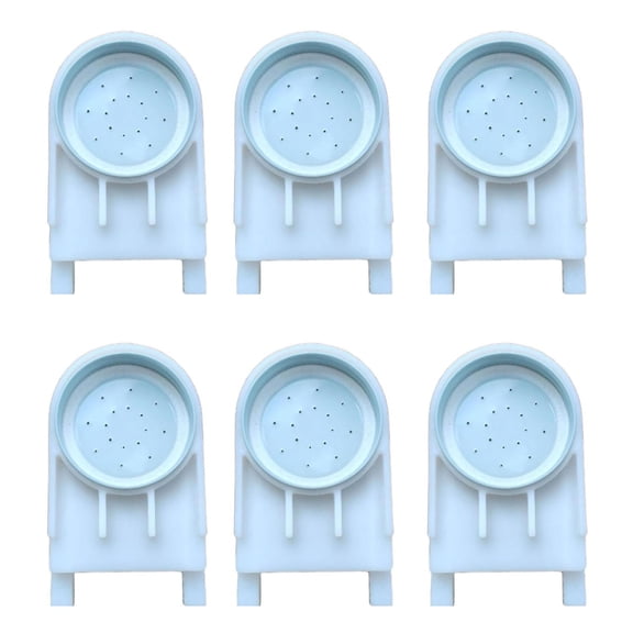 AukBeeFun Bee Feeders for Hives, Mason Jar Entrance Feeder, 6 Pack, Fits standard 2.76-inch regular-mouth Mason jars for entrance or internal hive feeding