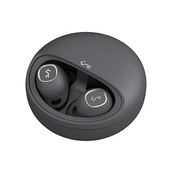 Aukey EP-T10 True Wireless Earbuds with QI Wireless Rechargeable Case (Grey)