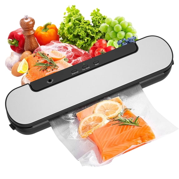 Aukey Home Vacuum Sealer Machine 8 in 1 Automatic Food Sealer, 75Kpa Powerful Air Sealing System with Dry&Moist Modes for Home Use, 15inch