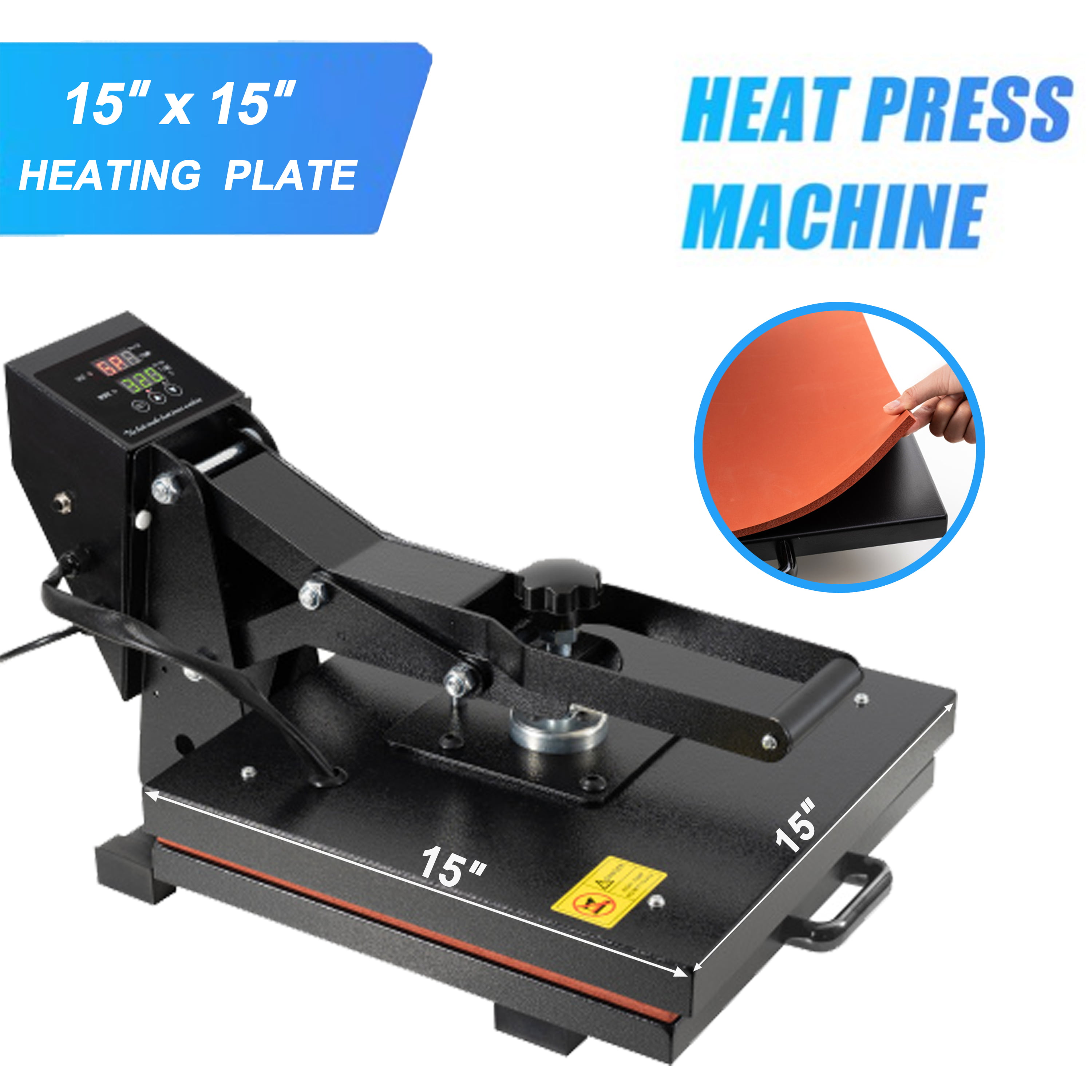 11.8*9 inches, Heat Press Machine for DIY T Shirts, T Shirt Press