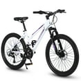 thumbnail image 1 of Aukfa 24" Cruiser Bike for Women Girls Ladies,Commuter Bike Shimano 6 Speed Bicycle Hybrid Bikes,Black, 1 of 8