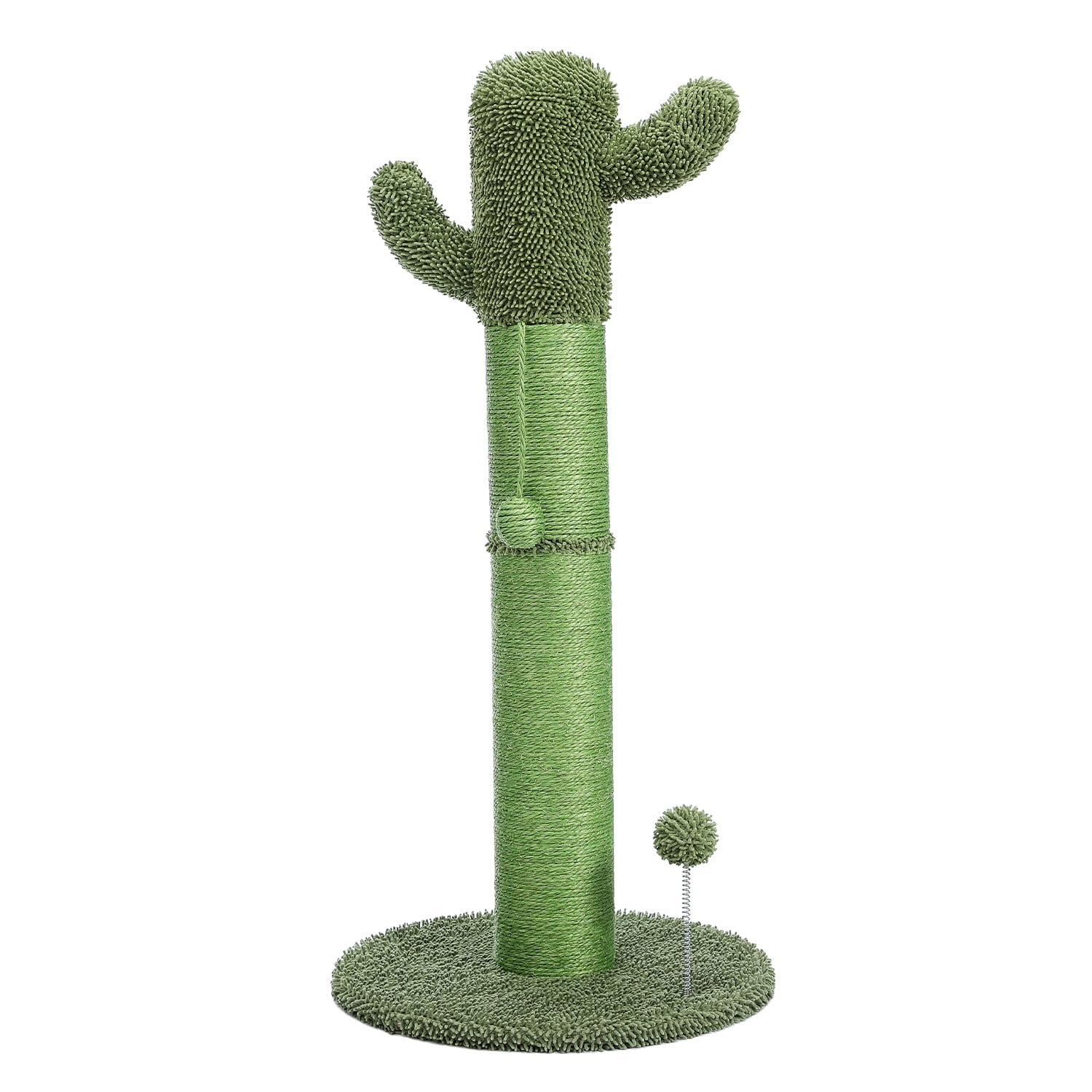 Aukfa 33"Cat Scratching Post Cactus Cat Scratch Post for Small Cats
