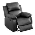 Aukfa 38" Manual Recliner Chair, Overstuffed Single Sofa for Living