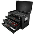 thumbnail image 1 of Aukfa 439-Piece Mechanics Tool Set, 3 Drawer Tool Organizer Metal Box w/ Tool Kit for Home, Auto Repair, Black, 1 of 11