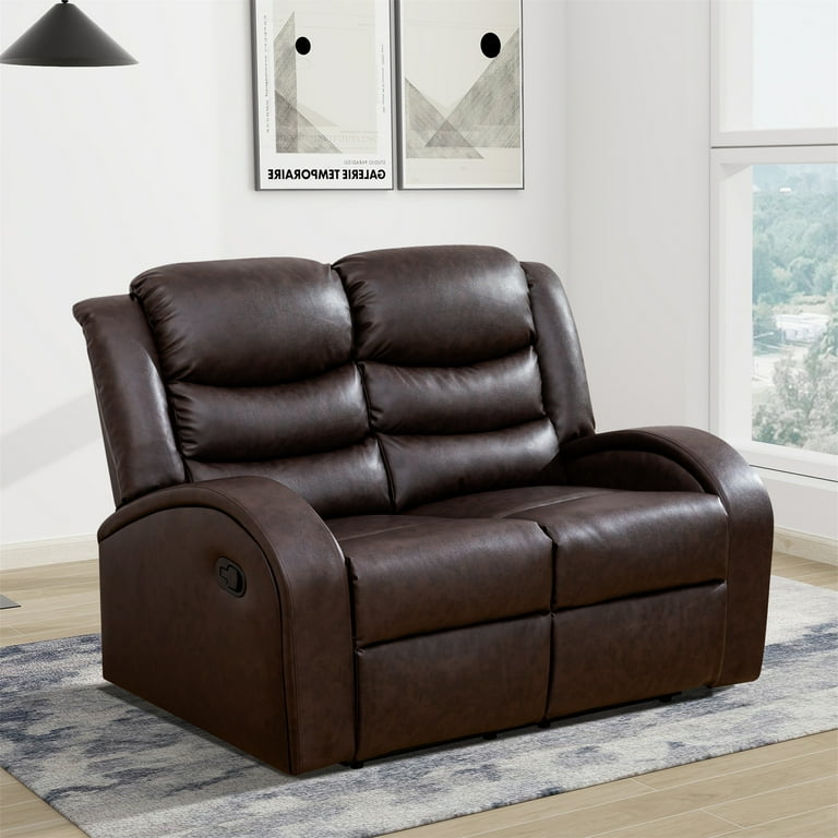 Aukfa Double Recliner Chair - Overstuffed Loveseat - Walmart.com