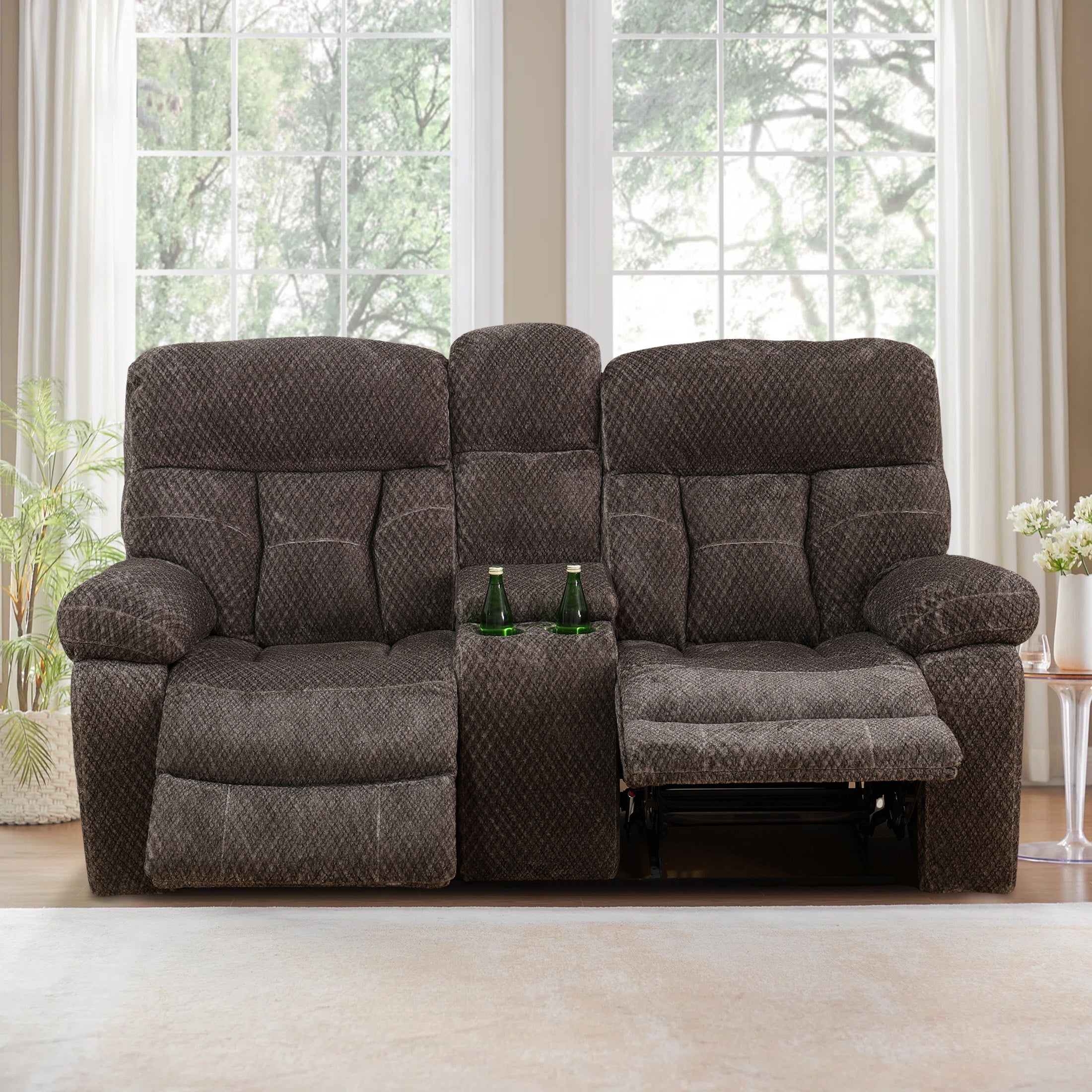 Aukfa 3-Piece Recliner Sofa Set 76