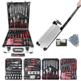 thumbnail image 1 of Aukfa 899 Pcs Tool Set, Rolling Tool Box for Home Auto Repair, Silver, 1 of 11