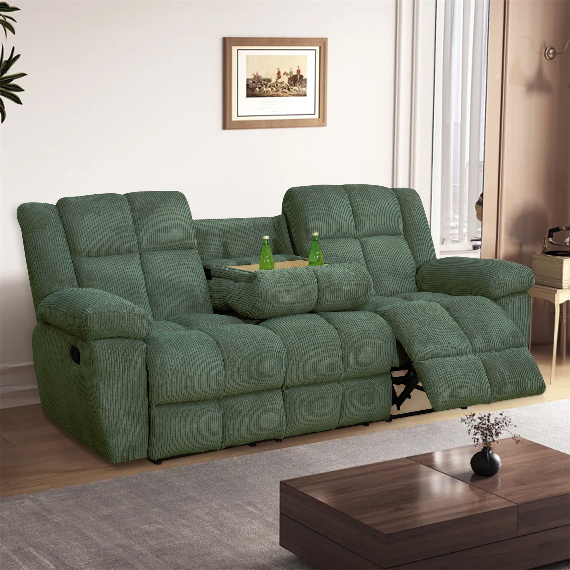 Aukfa 3-Piece Recliner Sofa Set - 90