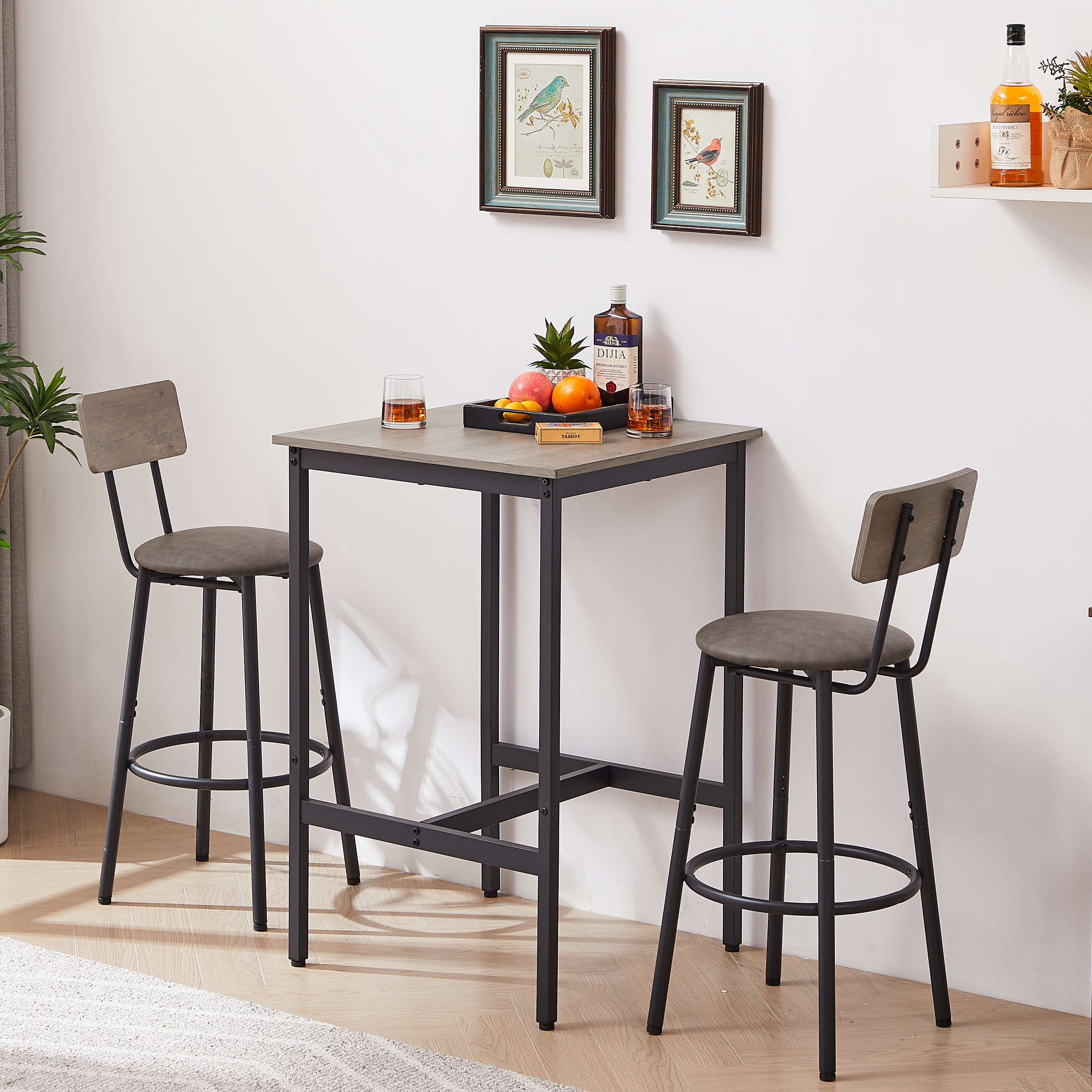 Aukfa Counter Height Dining Set Kitchen Table Sets with Aukfa Counter Height Dining Set Kitchen Table Sets with