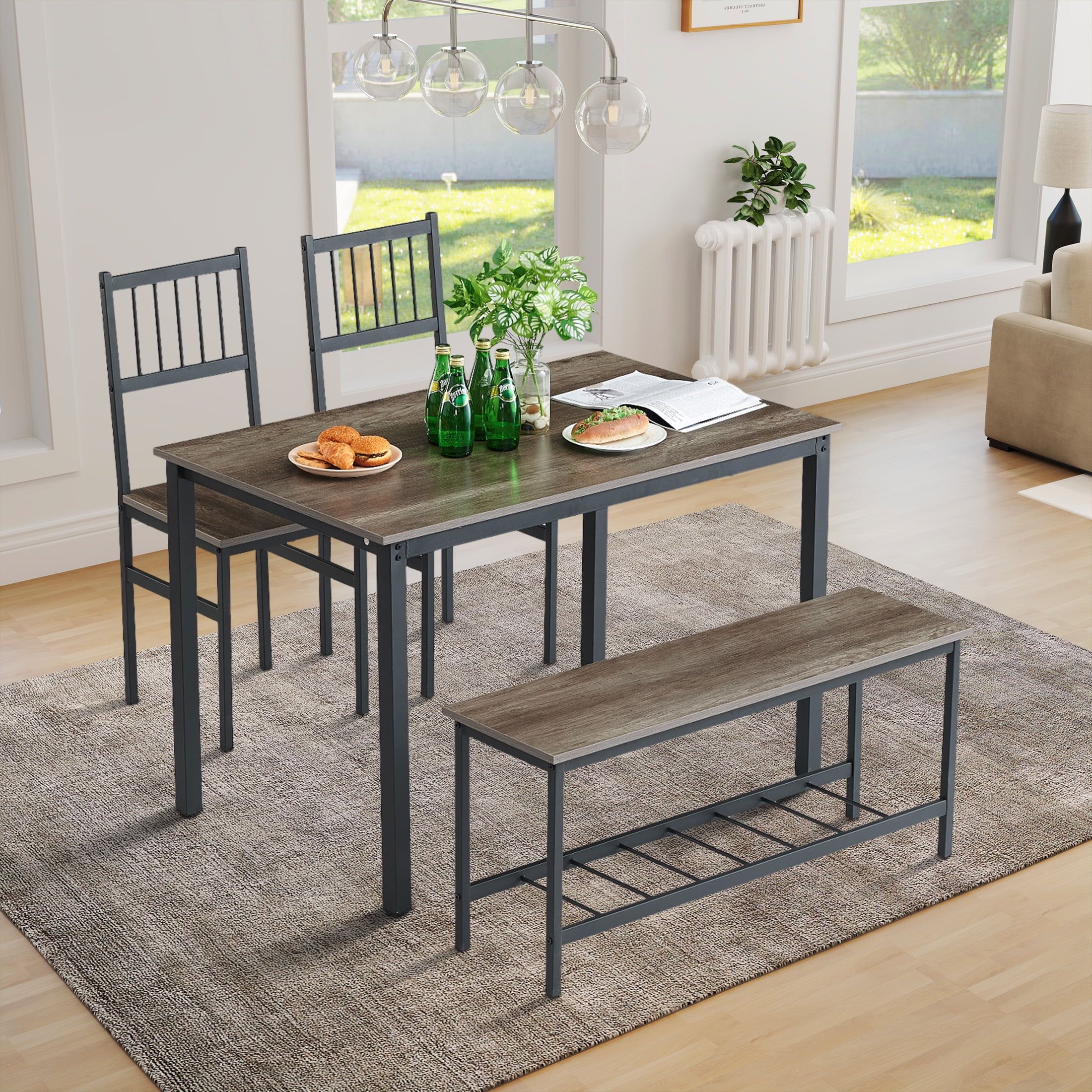 【利益還元祭】開催中！今年最後の大セール for Set Table Dining 5-Piece iPormis 4-8 Extendable People, テーブル・チェア・ハンモック