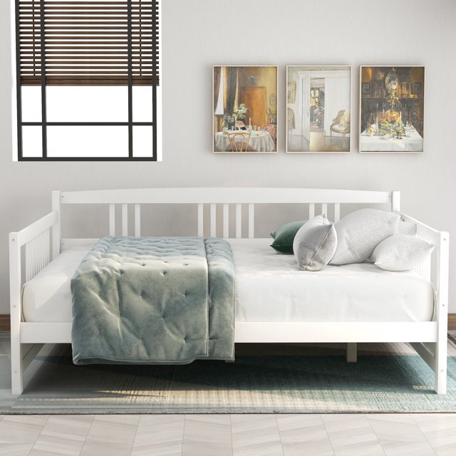Aukfa Full Size DaybedWood Daybed furniture for BedroomFull size500