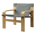 thumbnail image 1 of Aukfa Modern Accent Chair Wide Armrest, Detachable and Washable Armchair for Every Room, Light Gray, 1 of 4