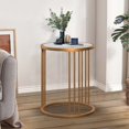 thumbnail image 1 of Aukfa Modern Metal End Table Side Table for Living Room, 1 of 7