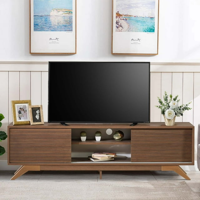 Aukfa Modern TV Stand for TVs up to 70