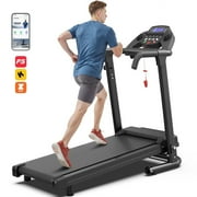 Aukfa Q30-5 Electric Treadmill with Incline 300 lb Capacity 7.5 mph Max Speed for Home Office