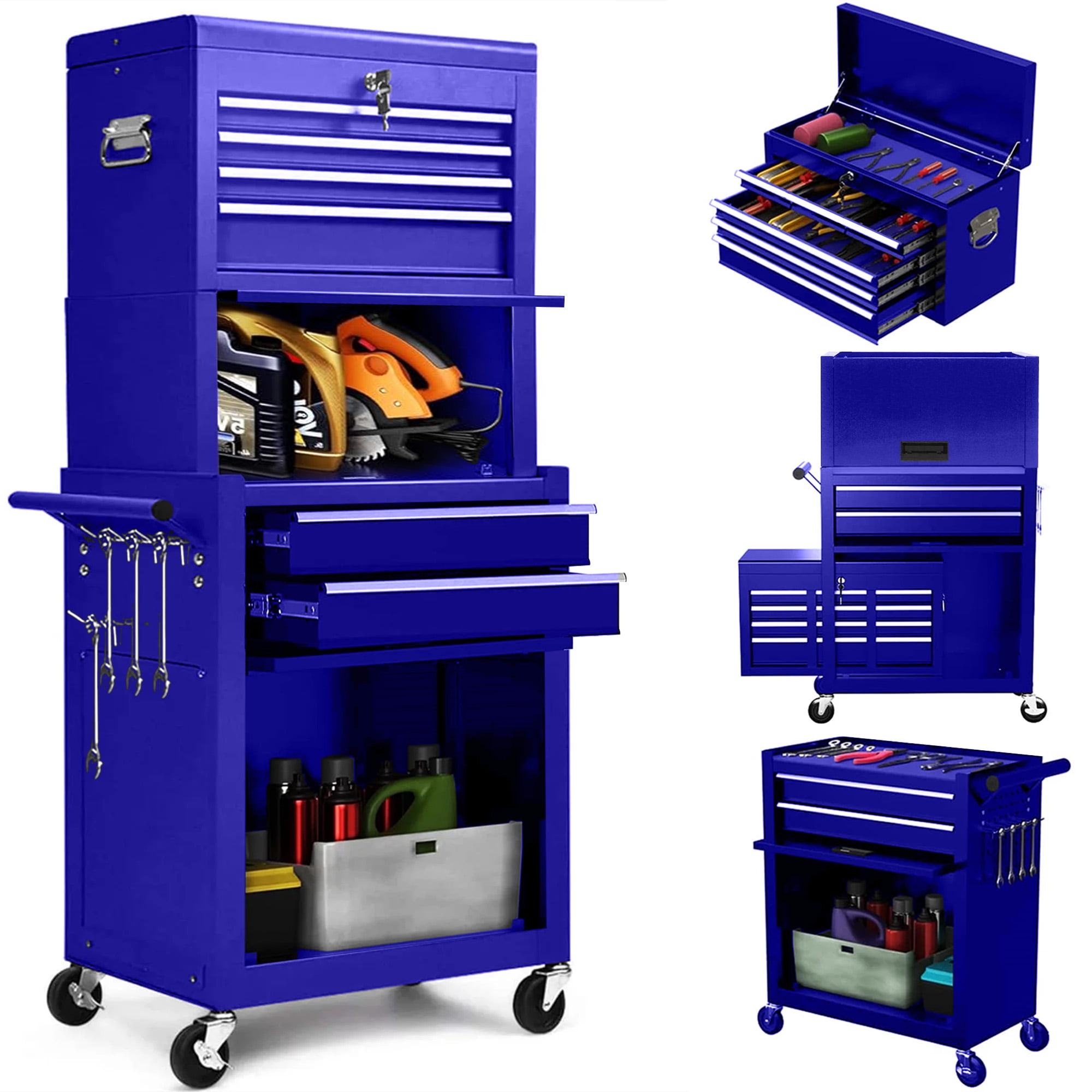 Free Shipping! Aukfa Tool Box, 3 in 1 Steel Rolling Tool Free Shipping! Aukfa Tool Box, 3 in 1 Steel Rolling Tool