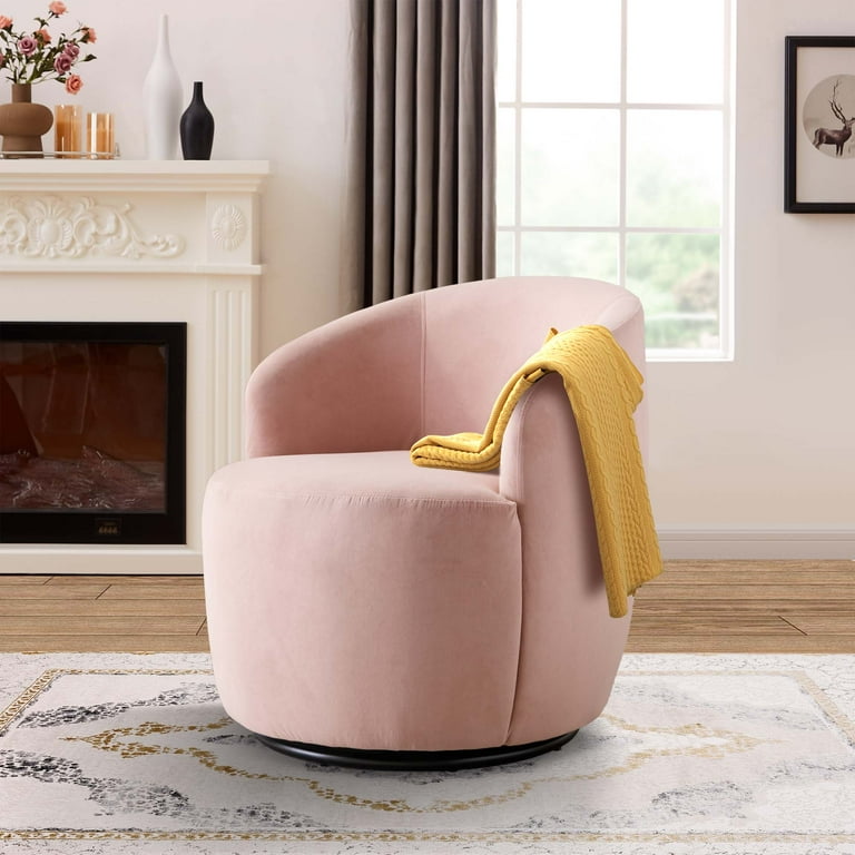 Barrel 2024 chair pink