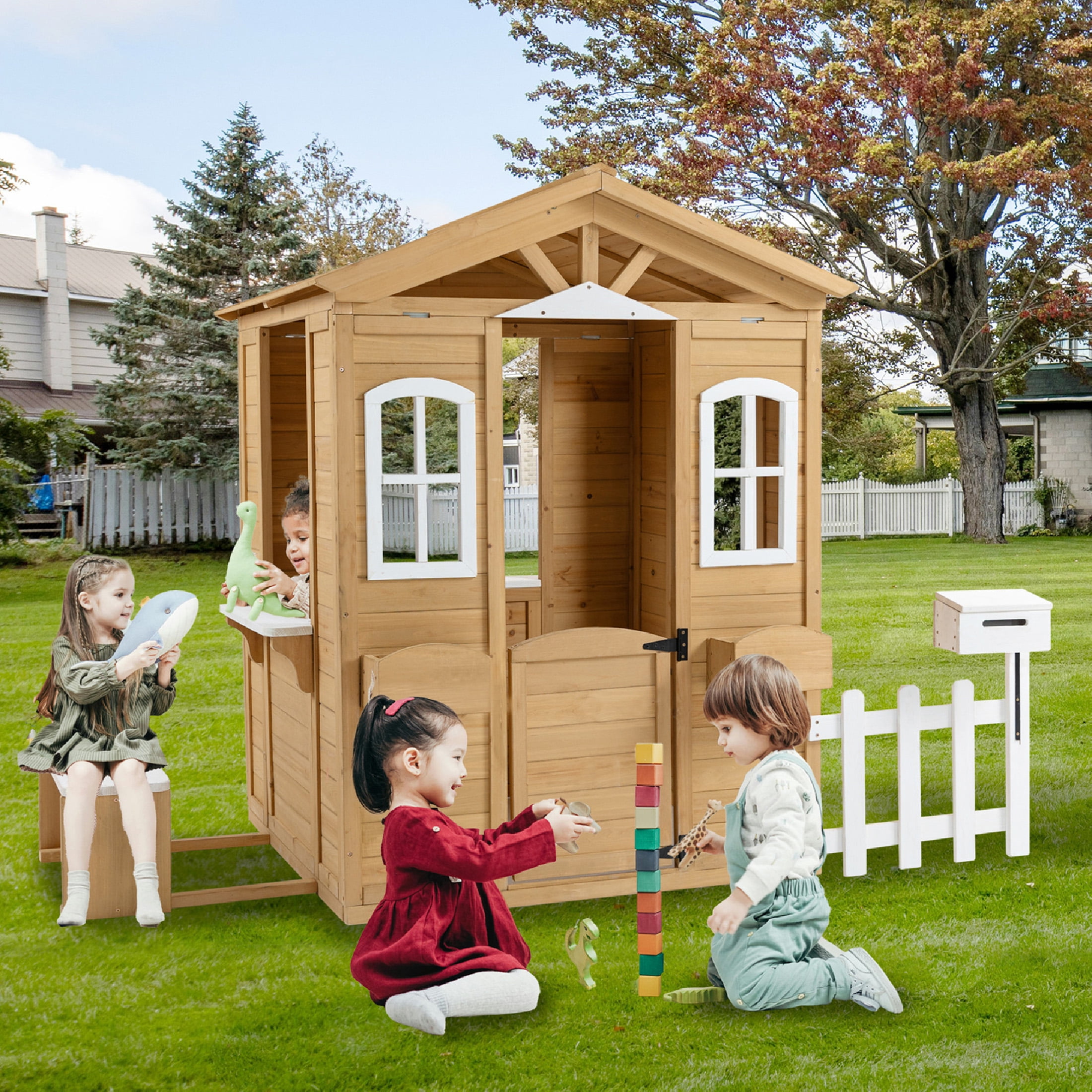 Big backyard playhouse hotsell