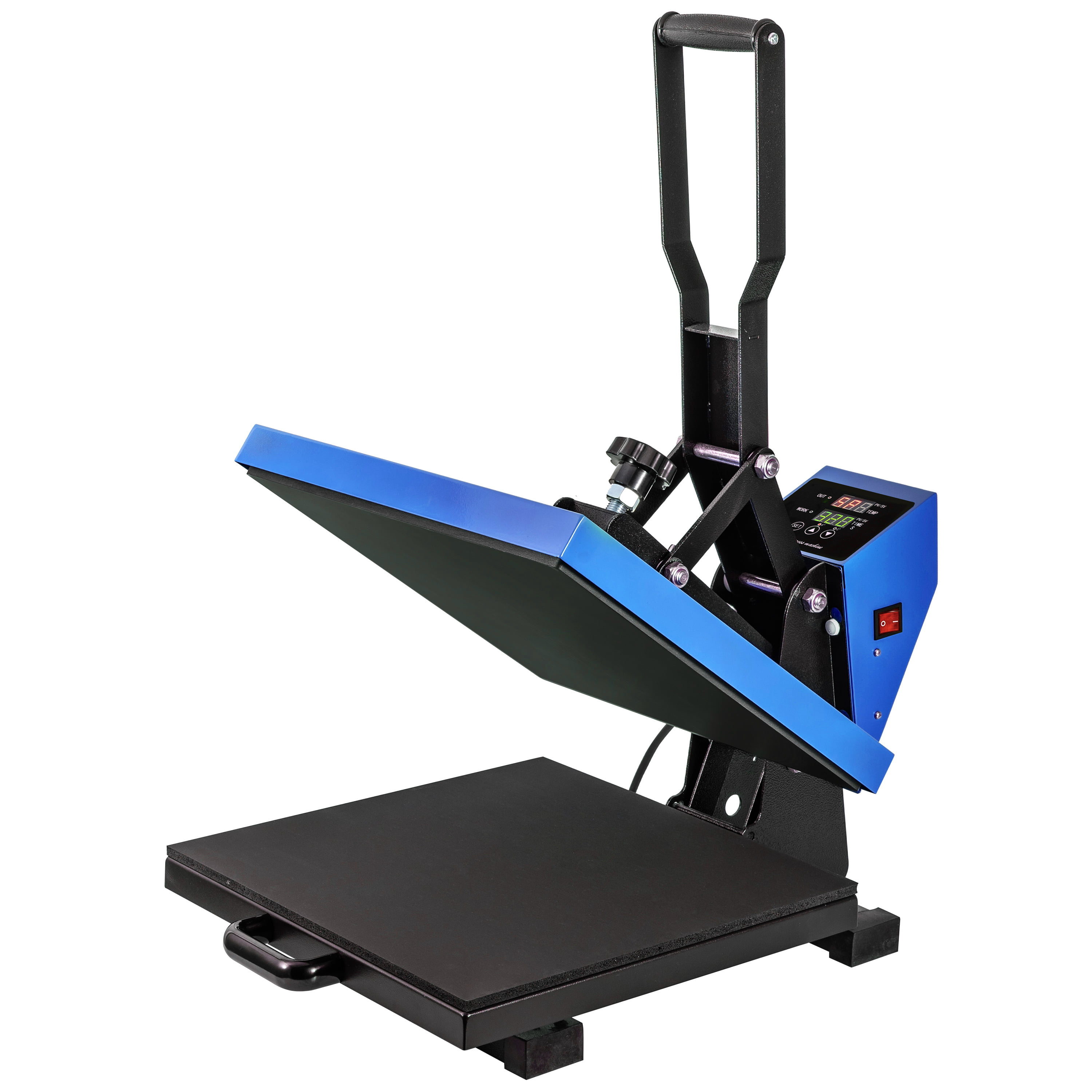 Aukfa15x15 T-shirt Printing Heat Transfer Press Machine - Hot Press  Sublimation Machine-Digital LED Timer DIY Creative Pattern - Blue