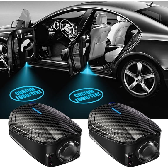 Pojector Logo Aukpaen 2PCS Custom Car Door Light Projector Wireless Car Door ...