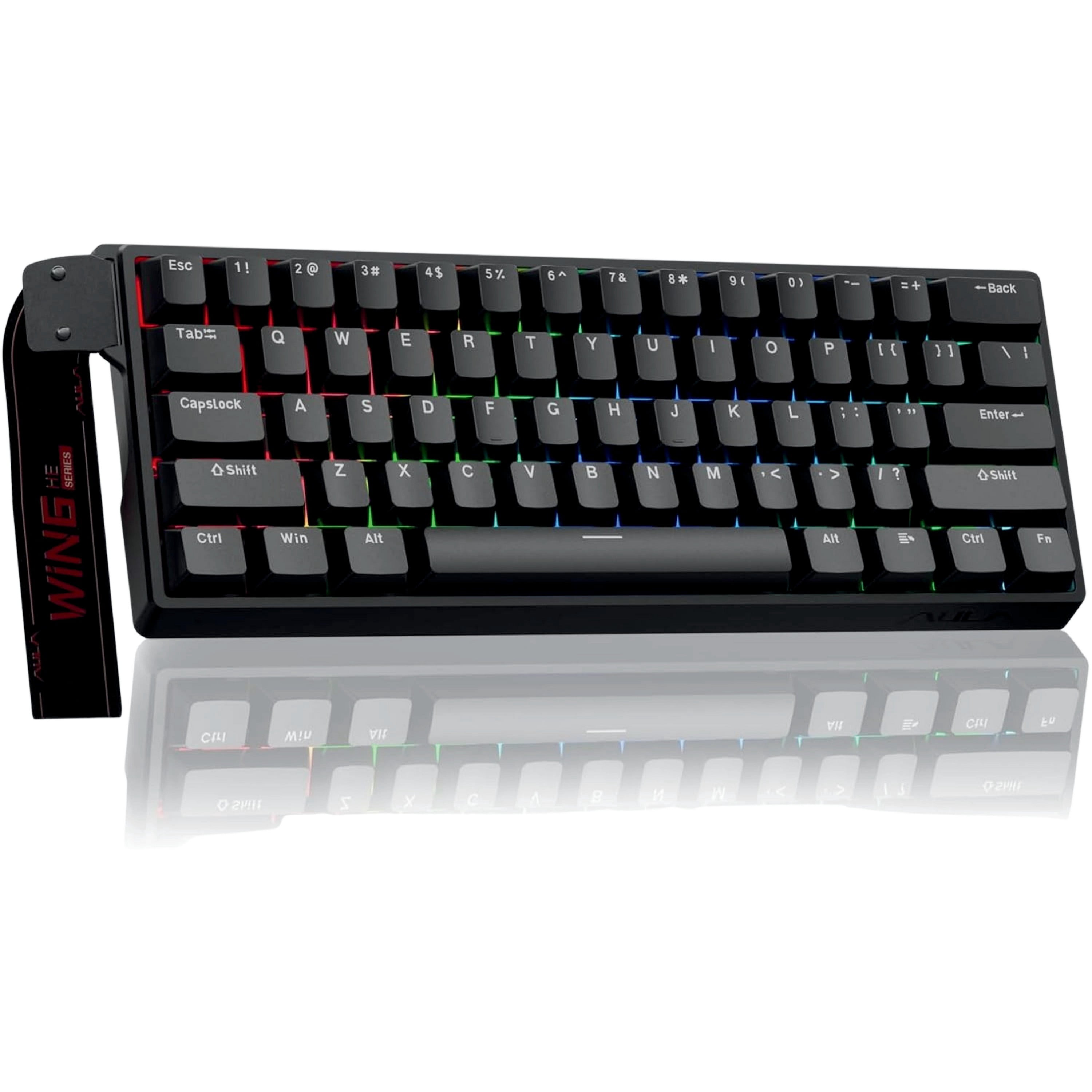Aula WIN60 HE - 60% Mechanical Gaming Keyboard Wired, Magnetic Switch - Grey/Black