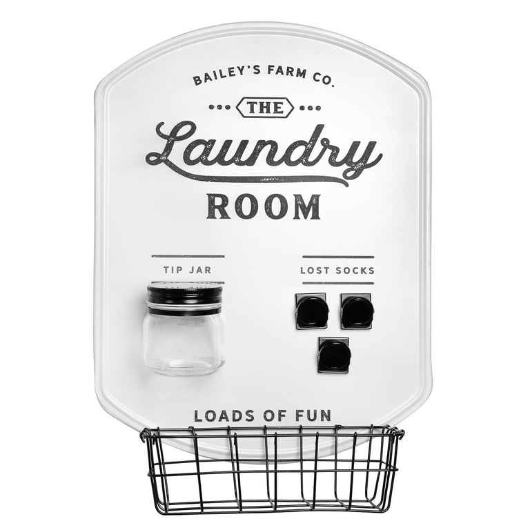 Sign - BLACK - Laundry Room Loads of Fun 10x7 Sign - BLACK - Laundry Room Loads of Fun 10x7