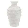 thumbnail image 1 of AuldHome Design Old-Fashioned White Hobnail Vase; Vintage Decor for Home, Office, Events, 1 of 9