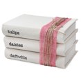 thumbnail image 1 of AuldHome Design Spring Faux Book Stack; Decorative Easter Book Set w/ Burlap Ribbon Wrap, 1 of 9