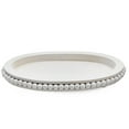 thumbnail image 1 of AuldHome Design Wood Beaded Tray (White), Decorative Farmhouse Style Oval Wooden Tray, 1 of 10