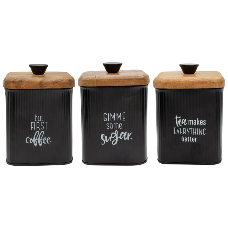 Top 10 Unusual Tea, Coffee And Sugar Sets (Storage Jars)  Tea and coffee  canisters, Tea coffee sugar jars, Jar storage