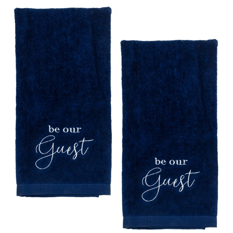 Blue fingertip towels new arrivals