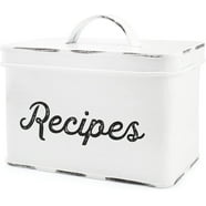 AC SB Recipe Card Box - Walmart.com