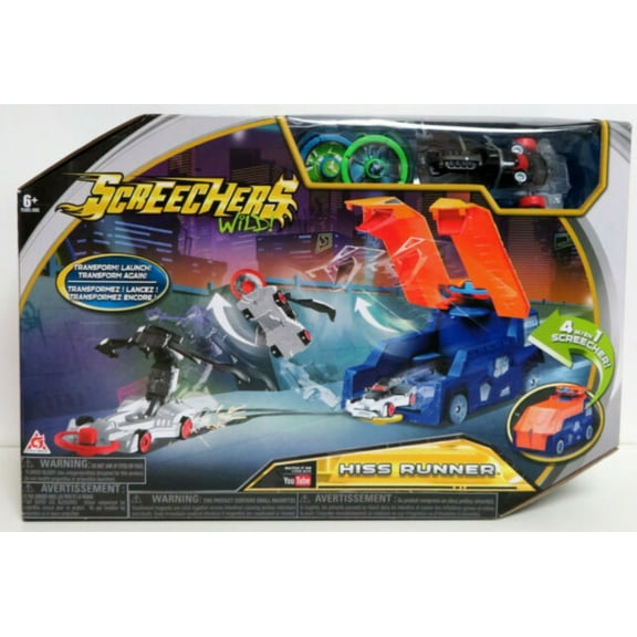 Auldey Toys Screechers Hiss Runners Vehicle Toys