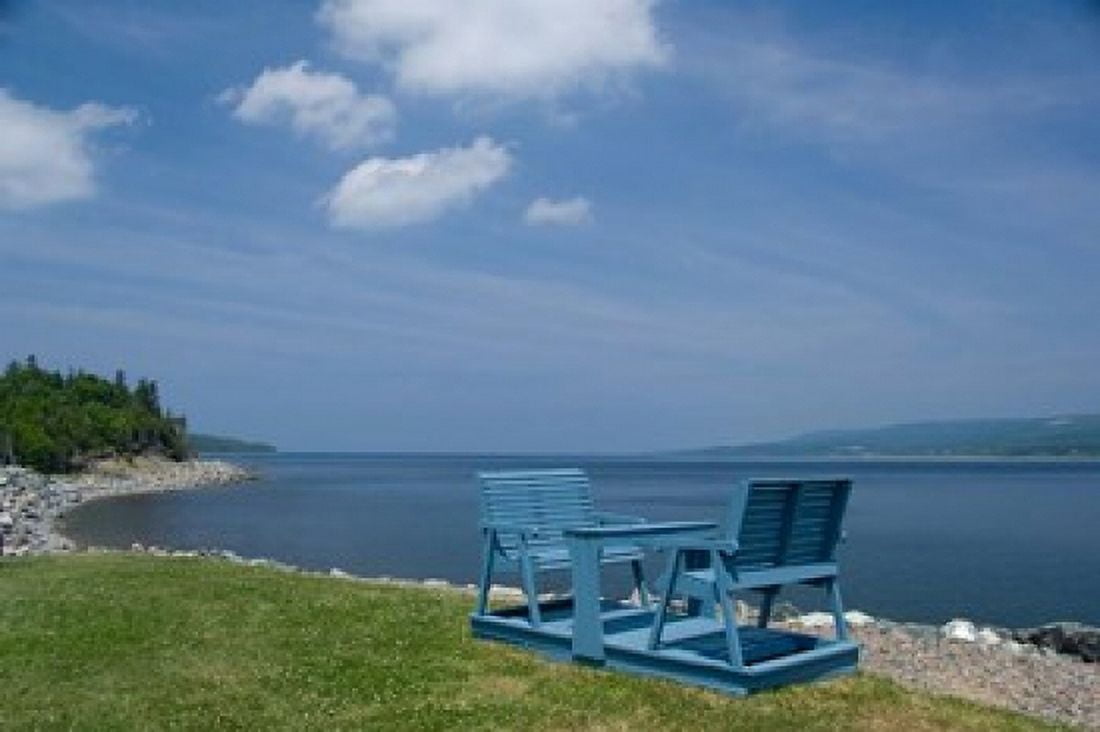 Aulds Cove Nova Scotia Canada Canvas Art - Cindy Miller Hopkins DanitaDelimont (26 x 17)