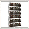 thumbnail image 1 of Auledio 2 Pack 3 Tier Metal Spice Rack Organizer Wall-Mount Shelf Storage Holder for Cupboard, Pantry Door (Bronze), 1 of 7