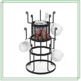 thumbnail image 1 of Auledio 3 Tier Mug Tree Holder Stand Cup Organizer Holds up to 15 Mugsfor Kitchen Counter-top in Black, 1 of 8