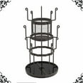 thumbnail image 1 of Auledio 360 Rotating Coffee Mug Holder,3 Tier Cup Rack,Coffee Mug Holder in home,(Bronze), 1 of 7