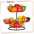 thumbnail image 1 of Auledio 4-Tier Countertop Fruit Basket Bowl Vegetables Storage Holder, 1 of 7