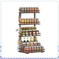 thumbnail image 1 of Auledio 4 Tier Metal Spice Rack Freestanding Seasoning Jars Shelf for Kitchen Countertop , Bronze, 1 of 7