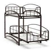 Auledio Stackable 2 Tier Under Sink Cabinet Organizer with Sliding Storage Drawers, Bronze