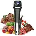 thumbnail image 1 of Aulonda Sous Vide Cooker vide Cooking Machine,1100 Watts Stainless Steel Immersion Circulator,Precision Cooker,with Temperature and Time Digital Display Control, 1 of 6