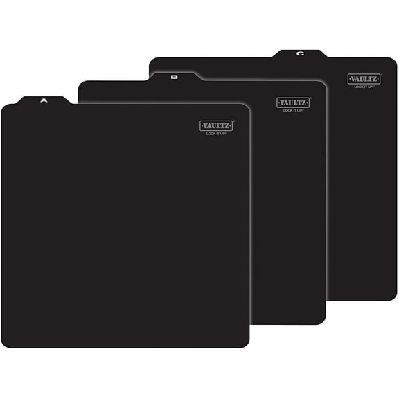 Aultz A-Z File Guides Vinyl, 26 Tab Cut File Guides, Letter Size