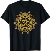 Aum Mandala Retro Om Hinduism Symbol Sacred Geometry Gift T-Shirt